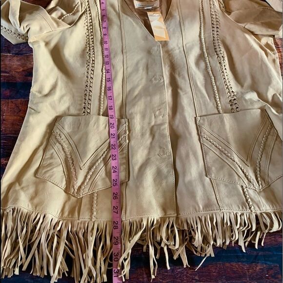 𝅺Vintage Coldwater Creek‎ Suede Jacket size 2X - Picture 6 of 16